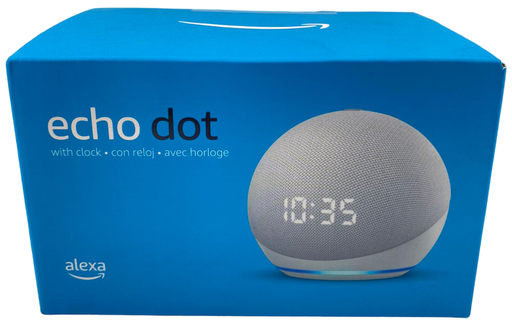 Echo dot 4ta Gen con Reloj / Blanca > Alexa